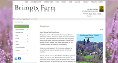 Desktop Screenshot of brimptsfarm.co.uk